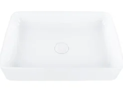 Lavabo da appoggio CHIVANA 51 x 34 cm Ceramica Bianco