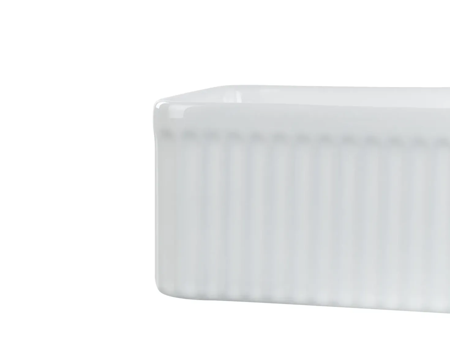 Lavabo da appoggio GELDO 50 x 34 cm Ceramica Bianco