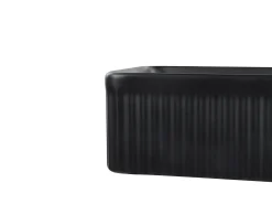 Lavabo da appoggio GELDO 50 x 34 cm Ceramica Nero