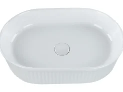 Lavabo da appoggio GELDO 49 x 31 cm Ceramica Bianco