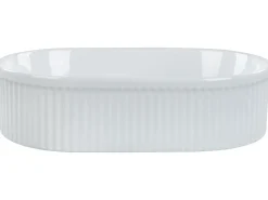 Lavabo da appoggio GELDO 49 x 31 cm Ceramica Bianco