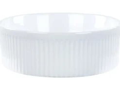 Lavabo da appoggio GELDO ⌀ 37 cm Ceramica Bianco