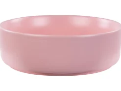 Lavabo da appoggio GUDAR ⌀ 37 cm Ceramica Rosa