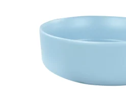 Lavabo da appoggio GUDAR ⌀ 37 cm Ceramica Blu