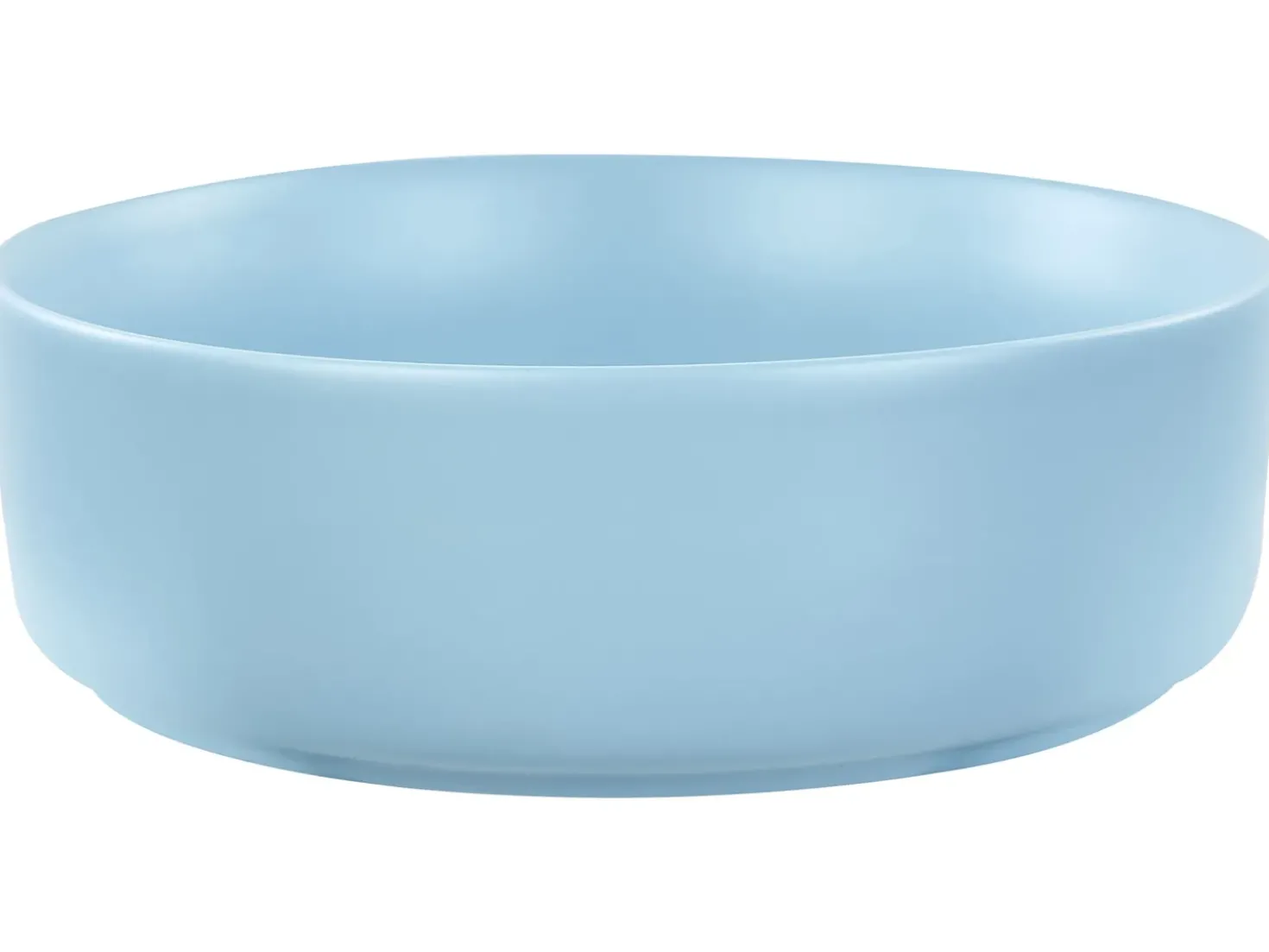 Lavabo da appoggio GUDAR ⌀ 37 cm Ceramica Blu