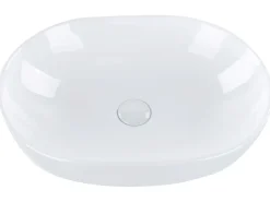 Lavabo da appoggio OMOA 48 x 34 cm Ceramica Bianco