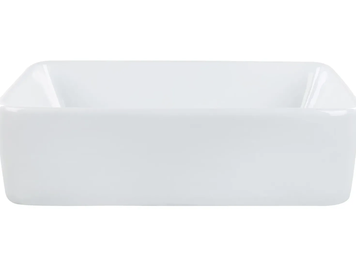Lavabo da appoggio TRAVESIA 49 x 38 cm Ceramica Bianco