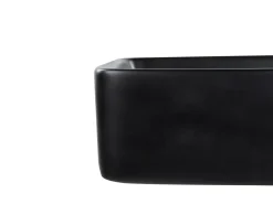 Lavabo da appoggio TRAVESIA 49 x 38 cm Ceramica Nero