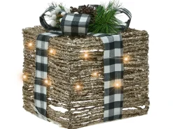 LED ARRESKOV Regali di Natale 20/25/30 cm Marrone