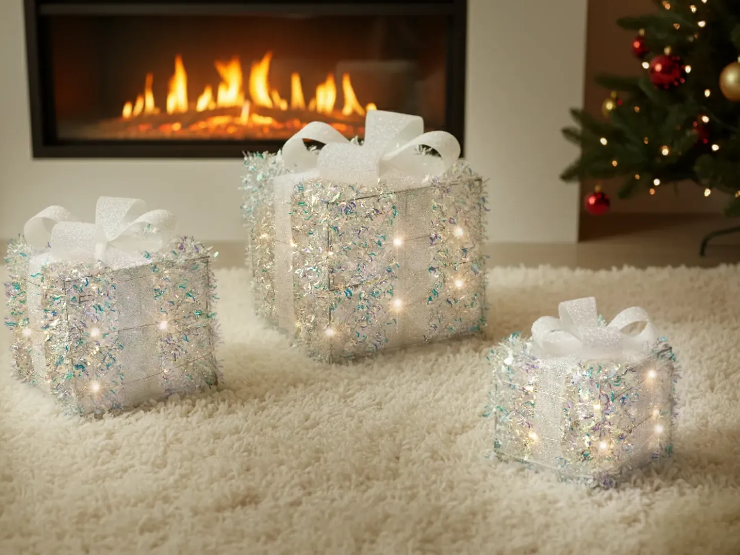LED HALLANGEN Regali di Natale 20/25/30 cm Multicolore