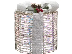 LED JULSO Regali di Natale 20/25/30 cm Argento
