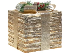 LED TOFTE Regali di Natale 20/25/30 cm Oro