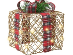 LED VANDET Regali di Natale 20/25/30 cm Marrone