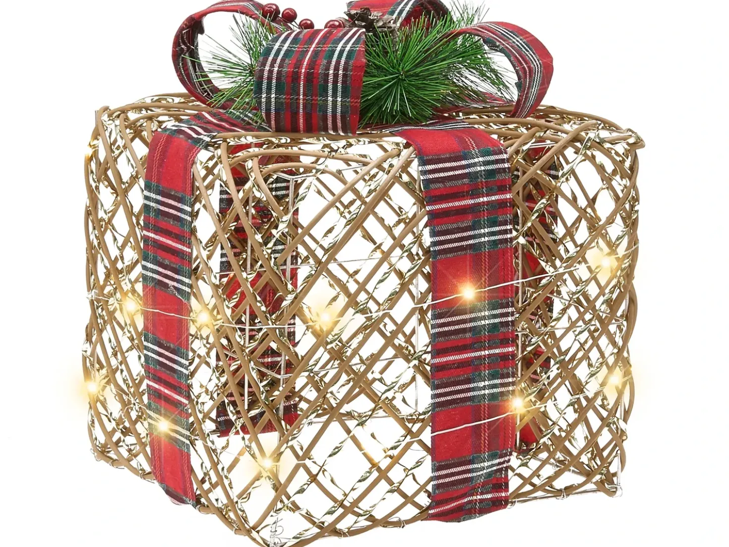 LED VANDET Regali di Natale 20/25/30 cm Marrone