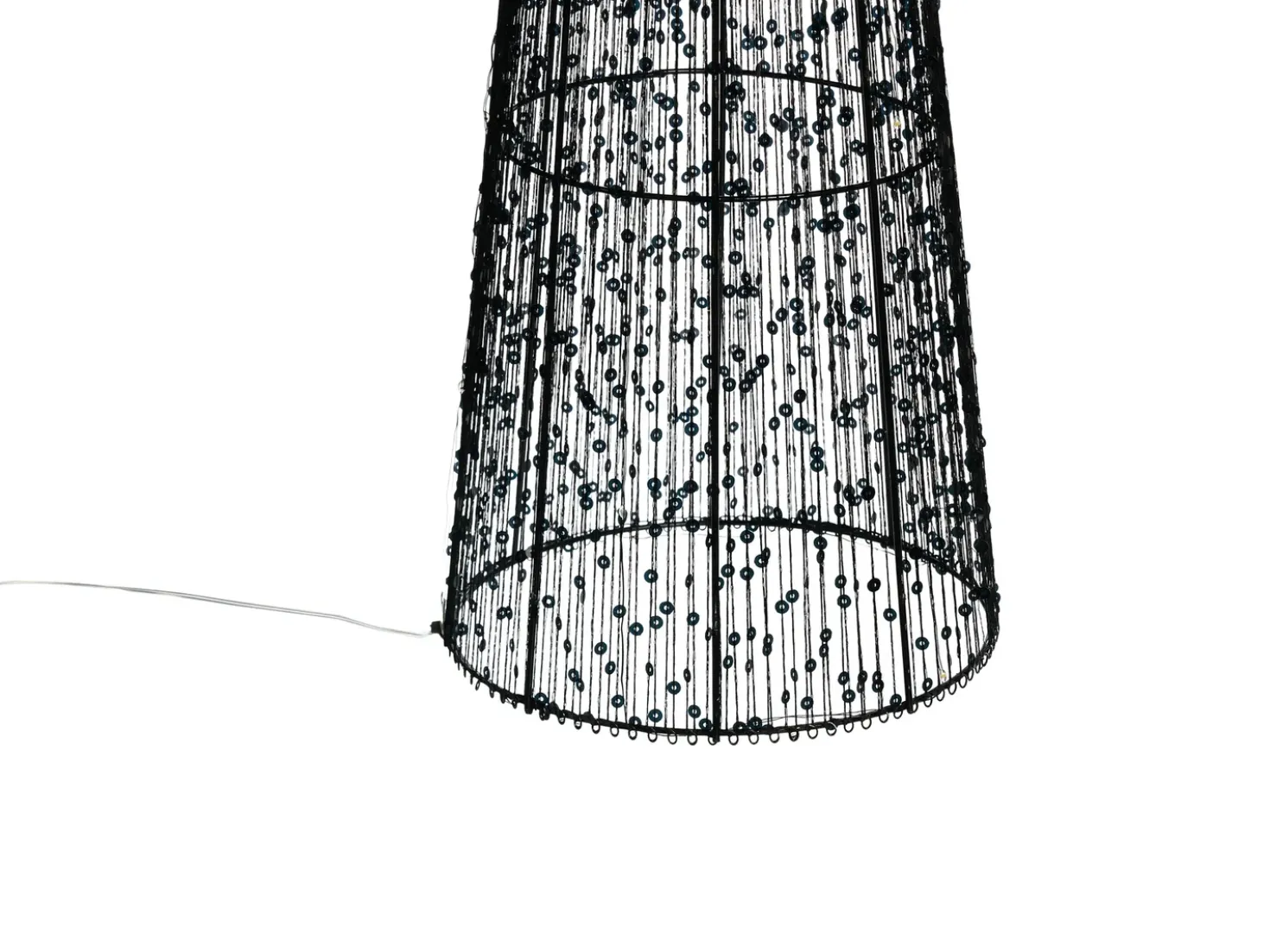 LED VEJLESO Albero di Natale 40/60/80 cm Nero