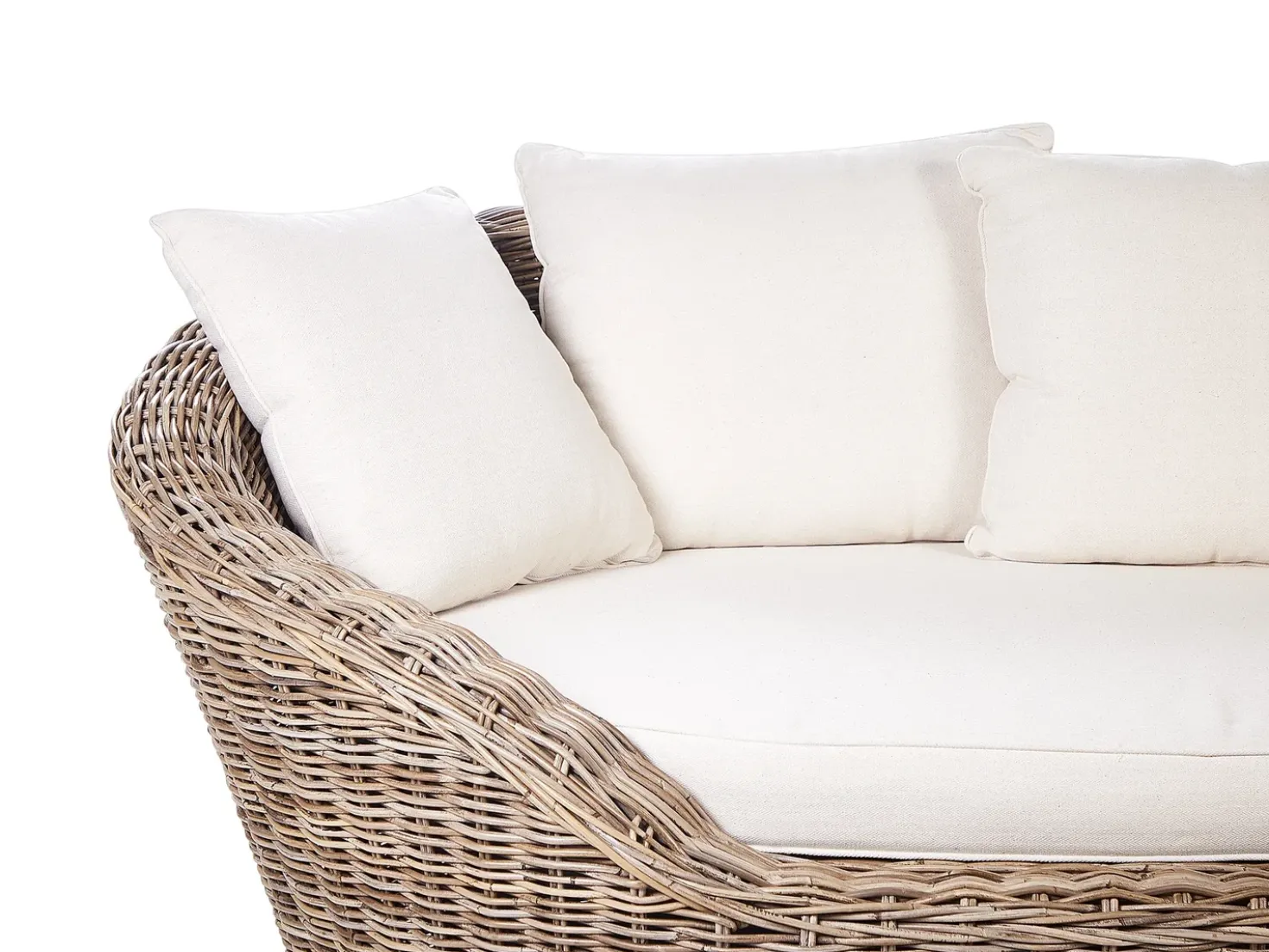 Lettino da giardino CAVO Rattan Naturale