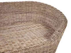 Lettino da giardino CAVO Rattan Naturale