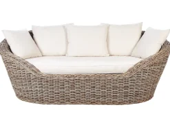 Lettino da giardino CAVO Rattan Naturale