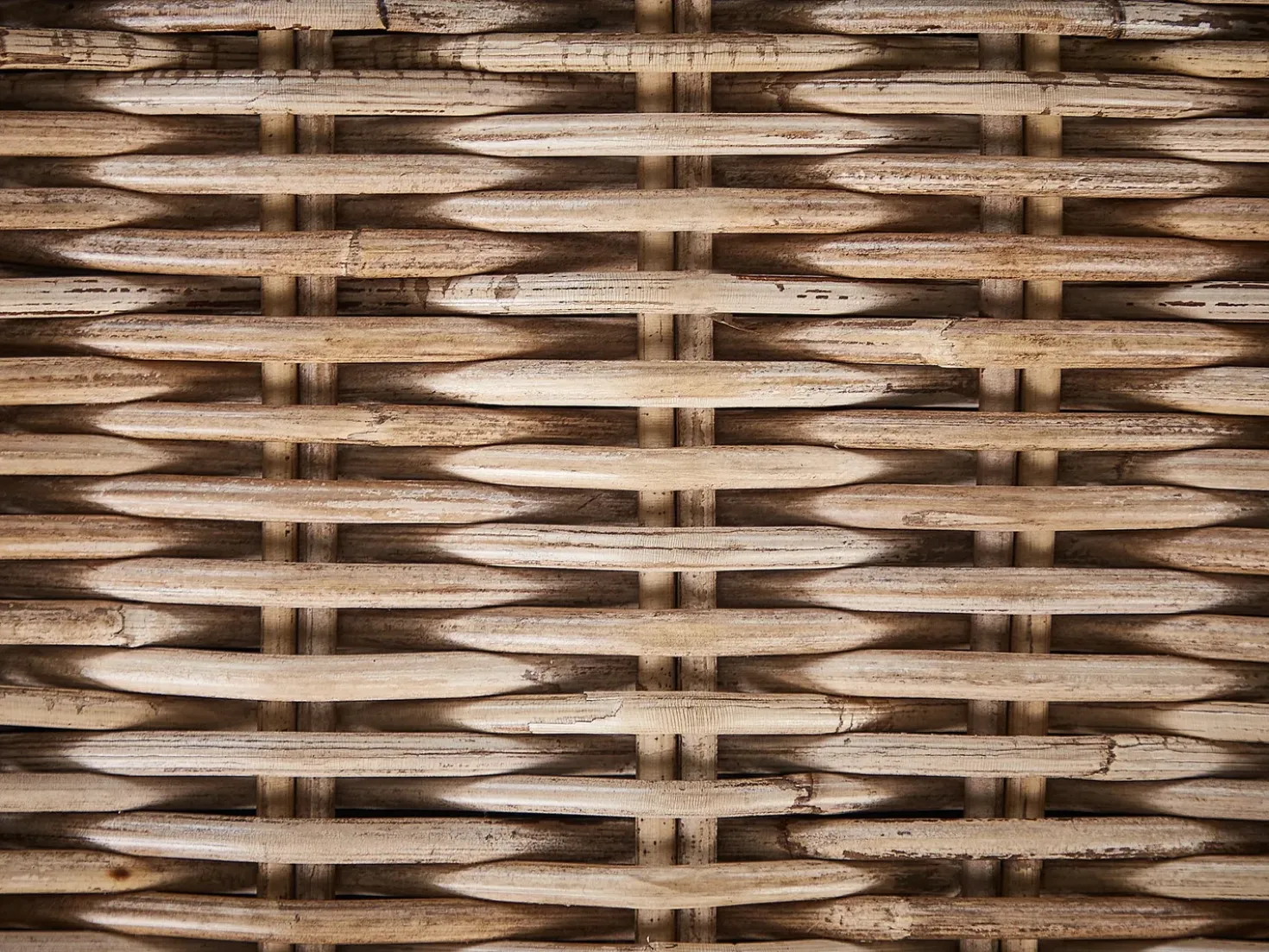 Lettino da giardino CAVO Rattan Naturale