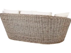 Lettino da giardino CAVO Rattan Naturale