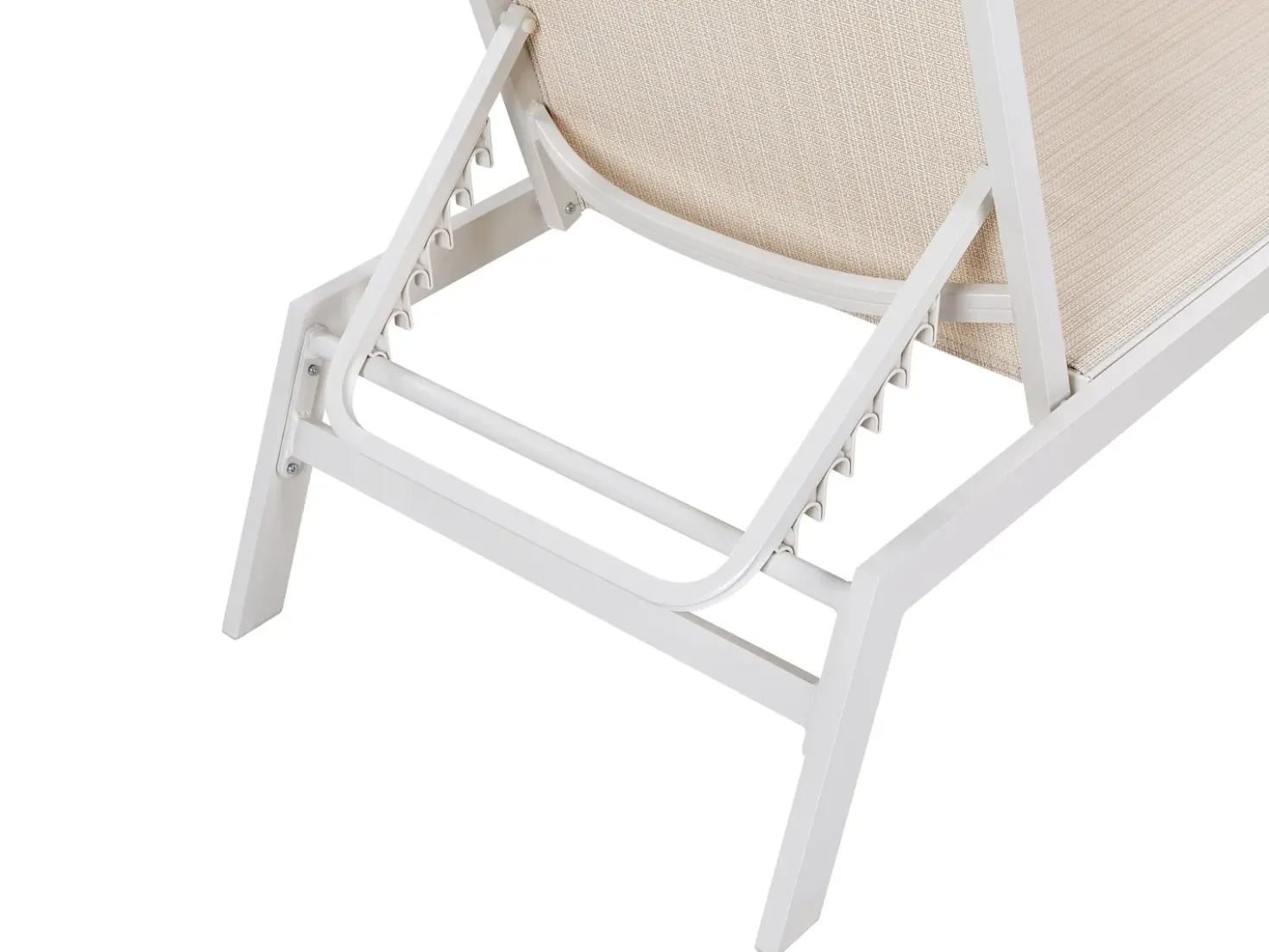 Lettino Prendisole CATANIA Metallo Beige