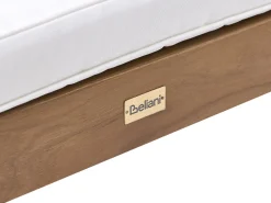 Lettino Prendisole con Cuscino MARCETELLI Legno d'acacia Bianco