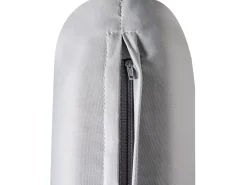 Lettino Prendisole con Cuscino JAVA PREMIUM Legno d'acacia Grigio chiaro