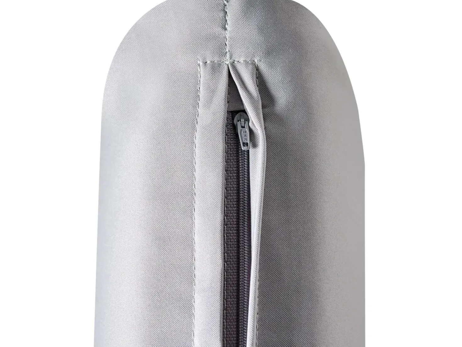 Lettino Prendisole con Cuscino JAVA PREMIUM Legno d'acacia Grigio chiaro