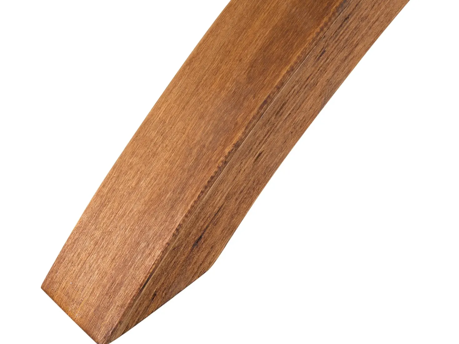 Lettino Prendisole con Cuscino TERAMO Legno di larice Bianco sporco