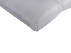 Lettino Prendisole con Cuscino CESANA PREMIUM Legno d'acacia Grigio chiaro