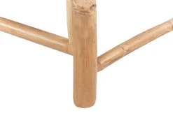 Lettino Prendisole con Cuscino LIGURE Bambù Marrone