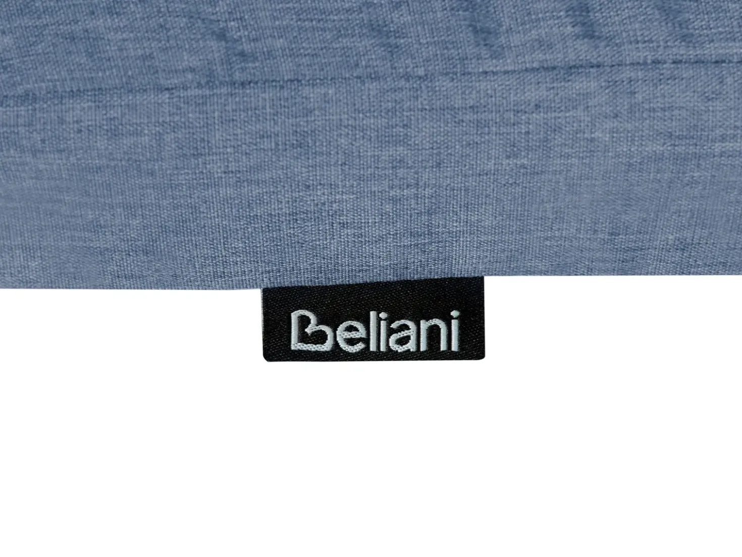 Lettino Prendisole con Cuscino JAVA PREMIUM Legno d'acacia Blu