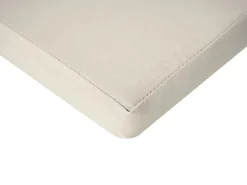 Lettino Prendisole con Cuscino AMANTEA PREMIUM II Legno d'acacia Tortora