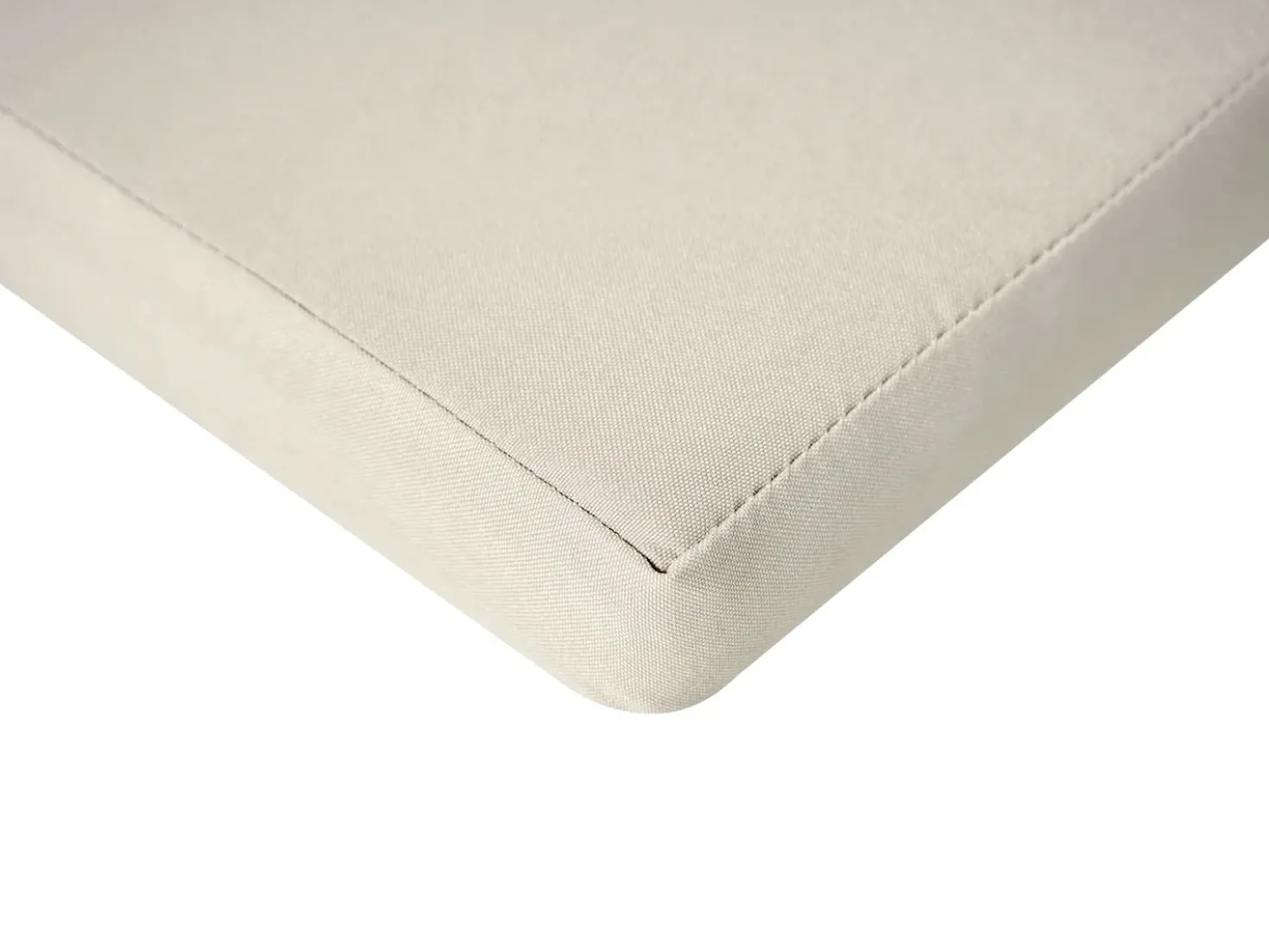 Lettino Prendisole con Cuscino AMANTEA PREMIUM II Legno d'acacia Tortora