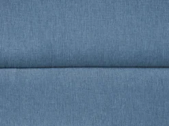 Lettino Prendisole con Cuscino BRESCIA PREMIUM Legno d'acacia Blu