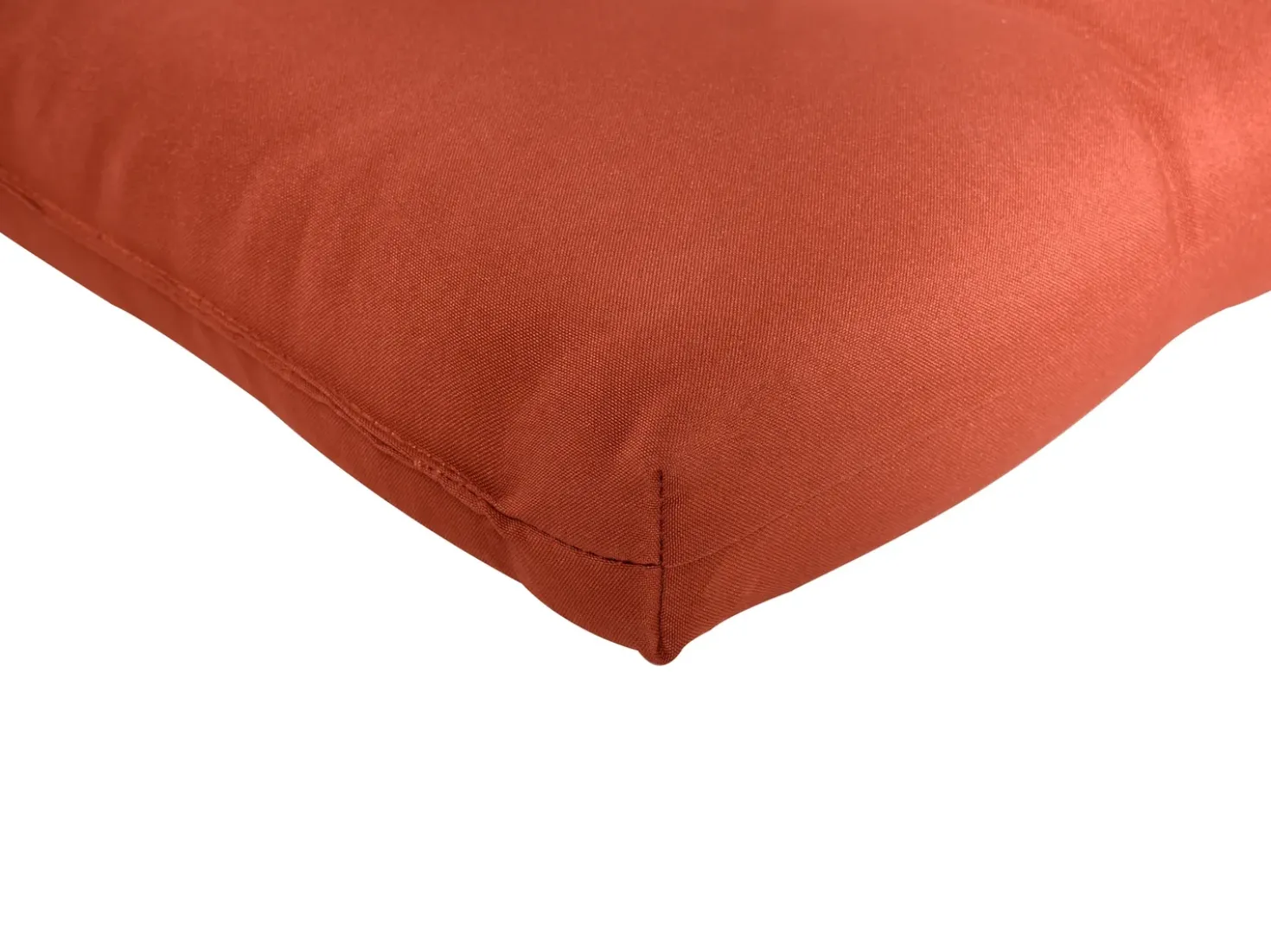 Lettino Prendisole con Cuscino CESANA PREMIUM Legno d'acacia Rosso
