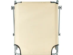 Lettino Prendisole FOLIGNO Metallo Beige