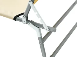 Lettino Prendisole FOLIGNO Metallo Beige