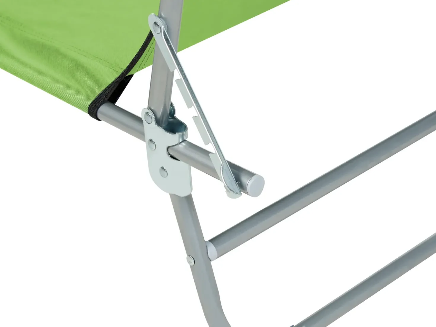 Lettino Prendisole FOLIGNO II Metallo Verde lime