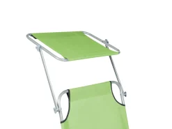 Lettino Prendisole FOLIGNO II Metallo Verde lime