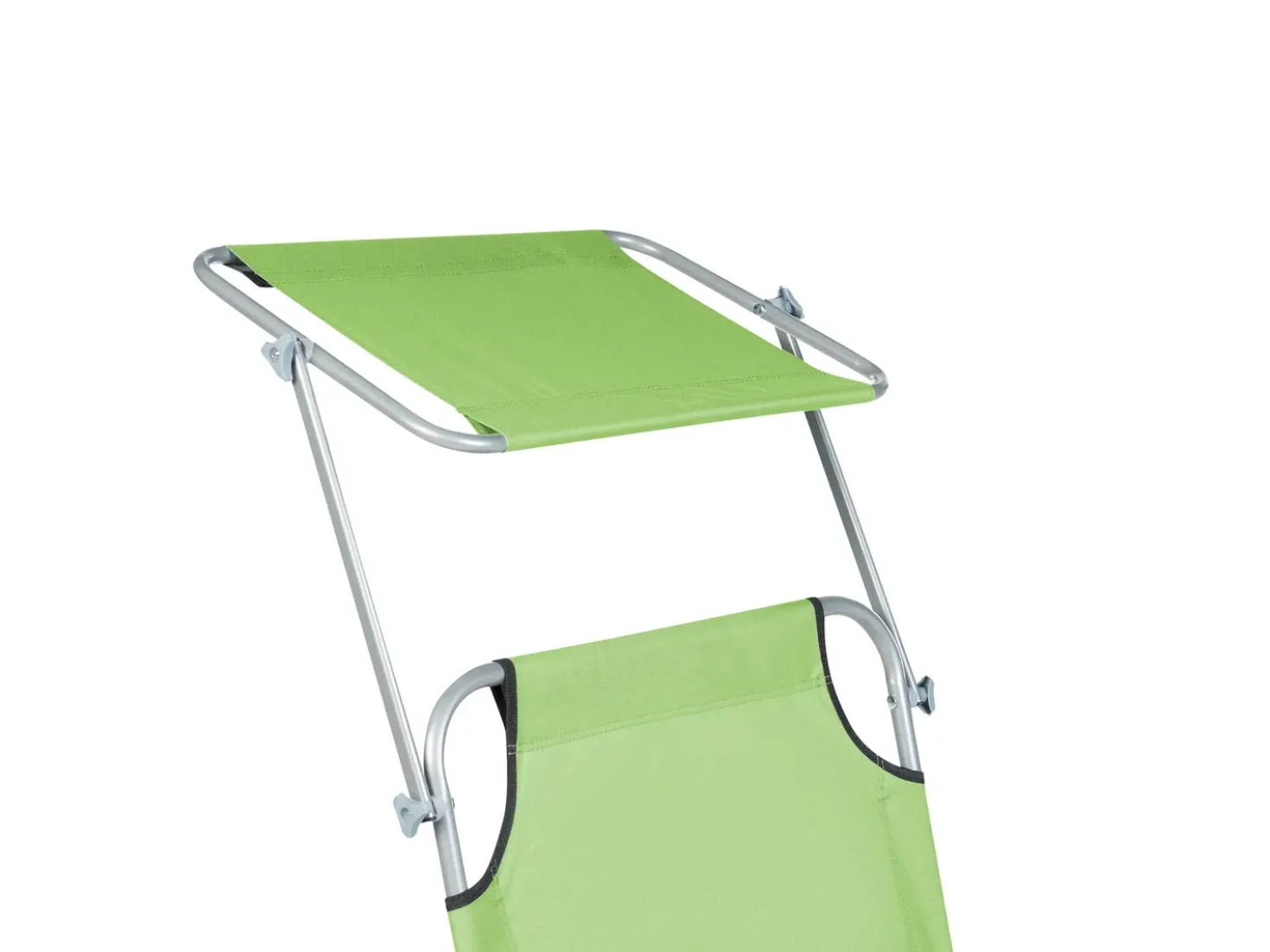 Lettino Prendisole FOLIGNO II Metallo Verde lime