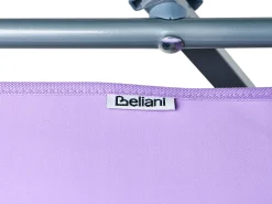 Lettino Prendisole FOLIGNO Metallo Viola