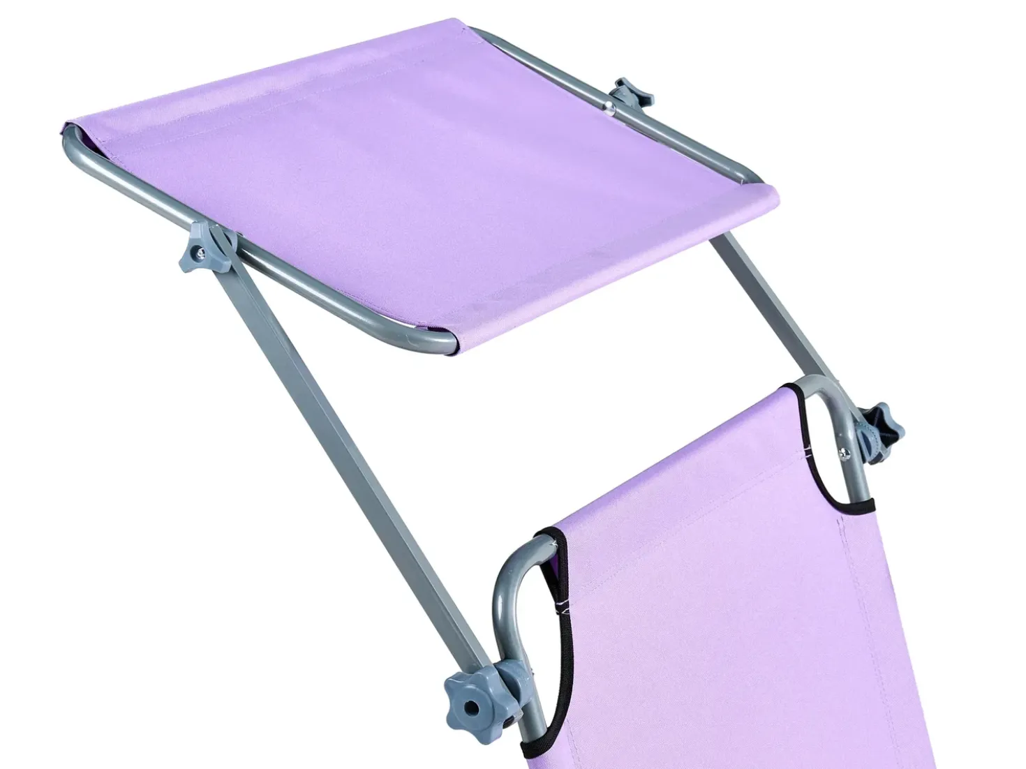 Lettino Prendisole FOLIGNO Metallo Viola