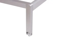 Lettino Prendisole FOSSATO Metallo Bianco