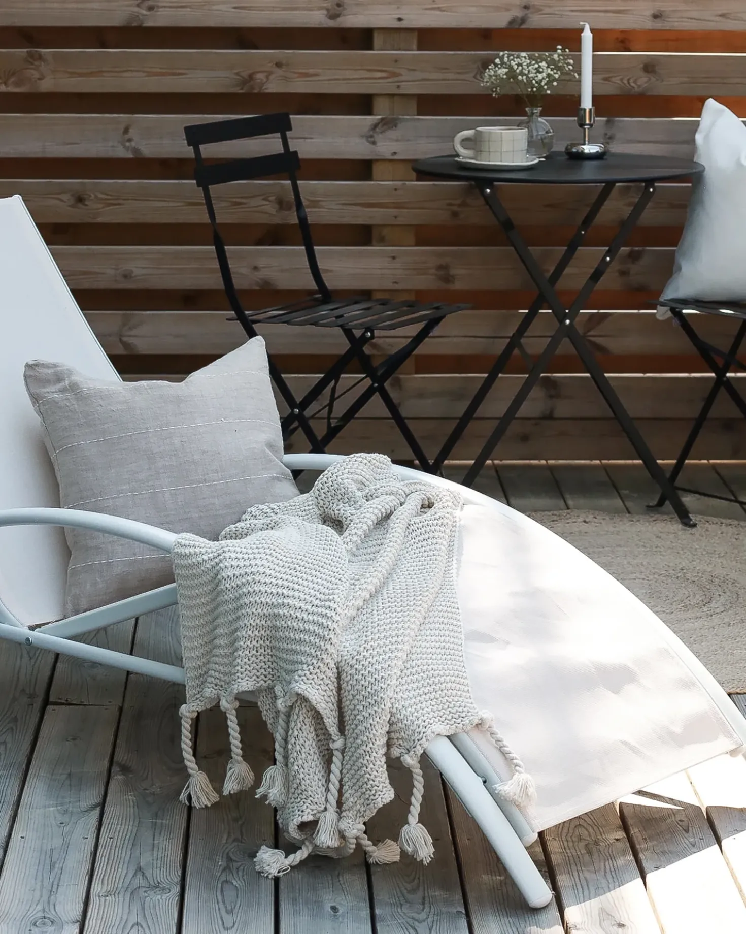 Lettino Prendisole GAETA Metallo Beige