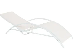 Lettino Prendisole GAETA Metallo Beige