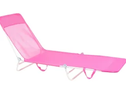 Lettino Prendisole KASTORIA Metallo Fucsia