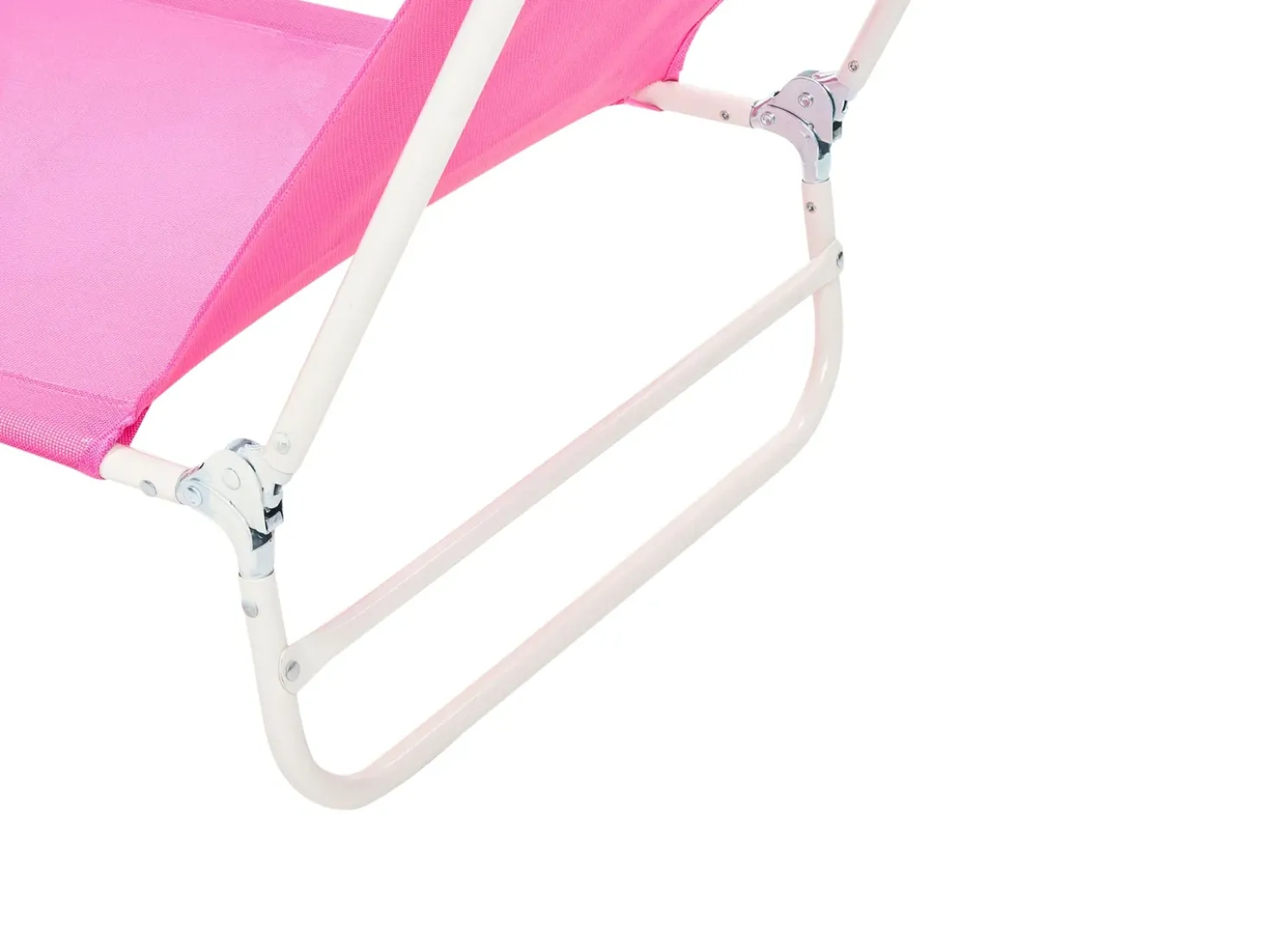 Lettino Prendisole KASTORIA Metallo Fucsia