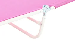 Lettino Prendisole KASTORIA Metallo Fucsia