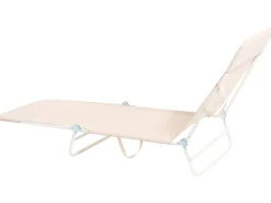 Lettino Prendisole KASTORIA Metallo Beige